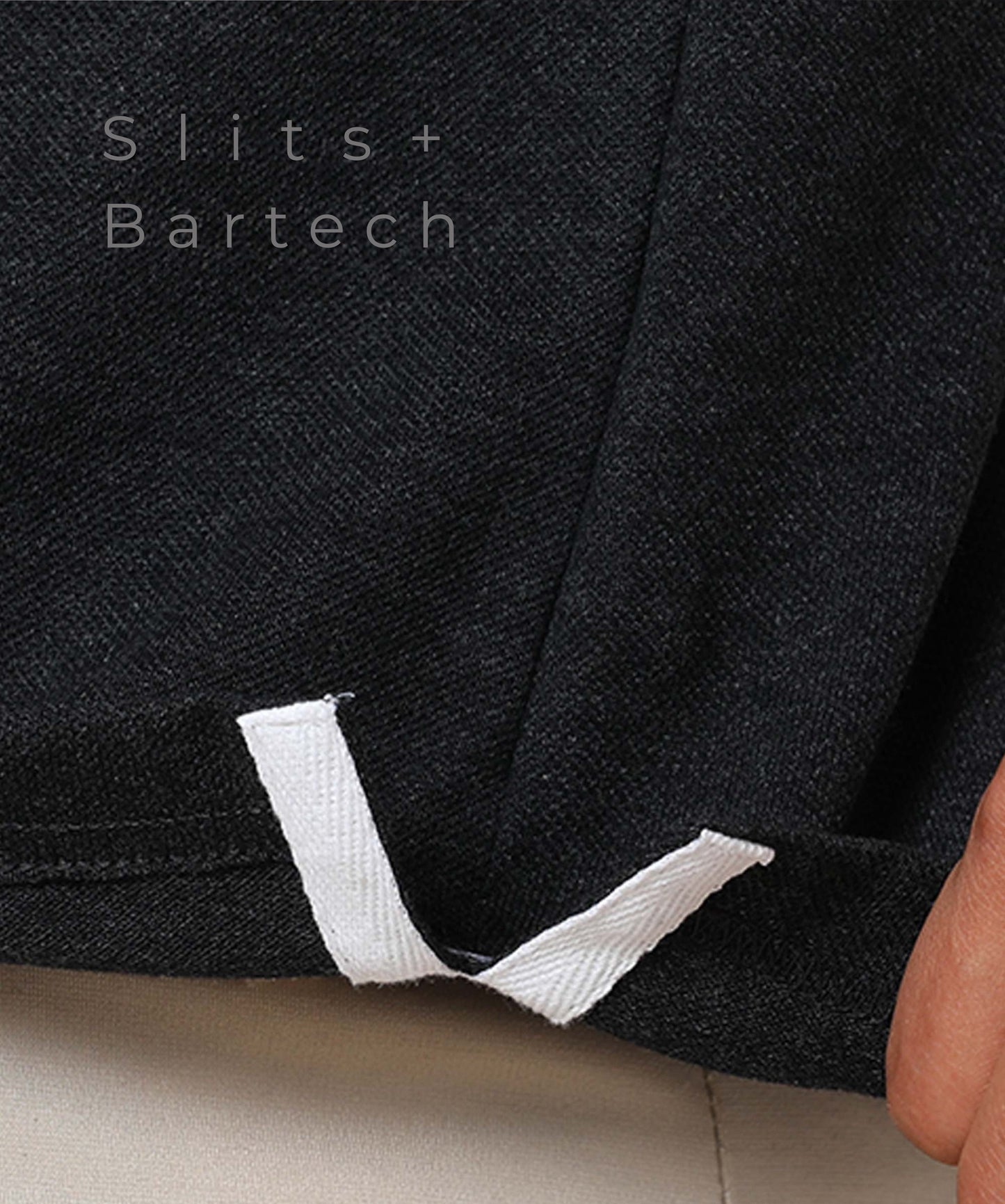 Charcoal Black - Classic Polo T-shirt