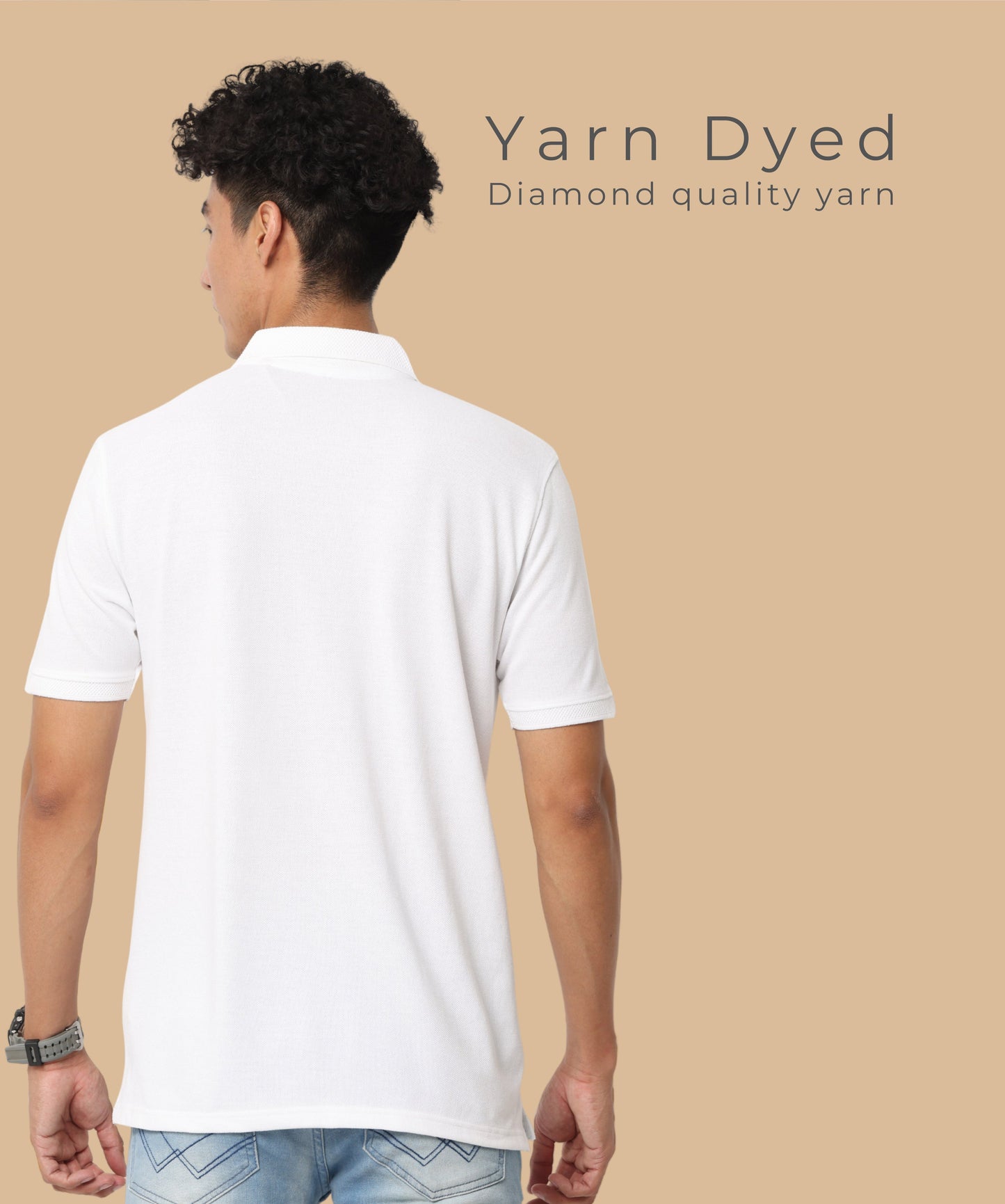 White - Classic Polo T-shirt