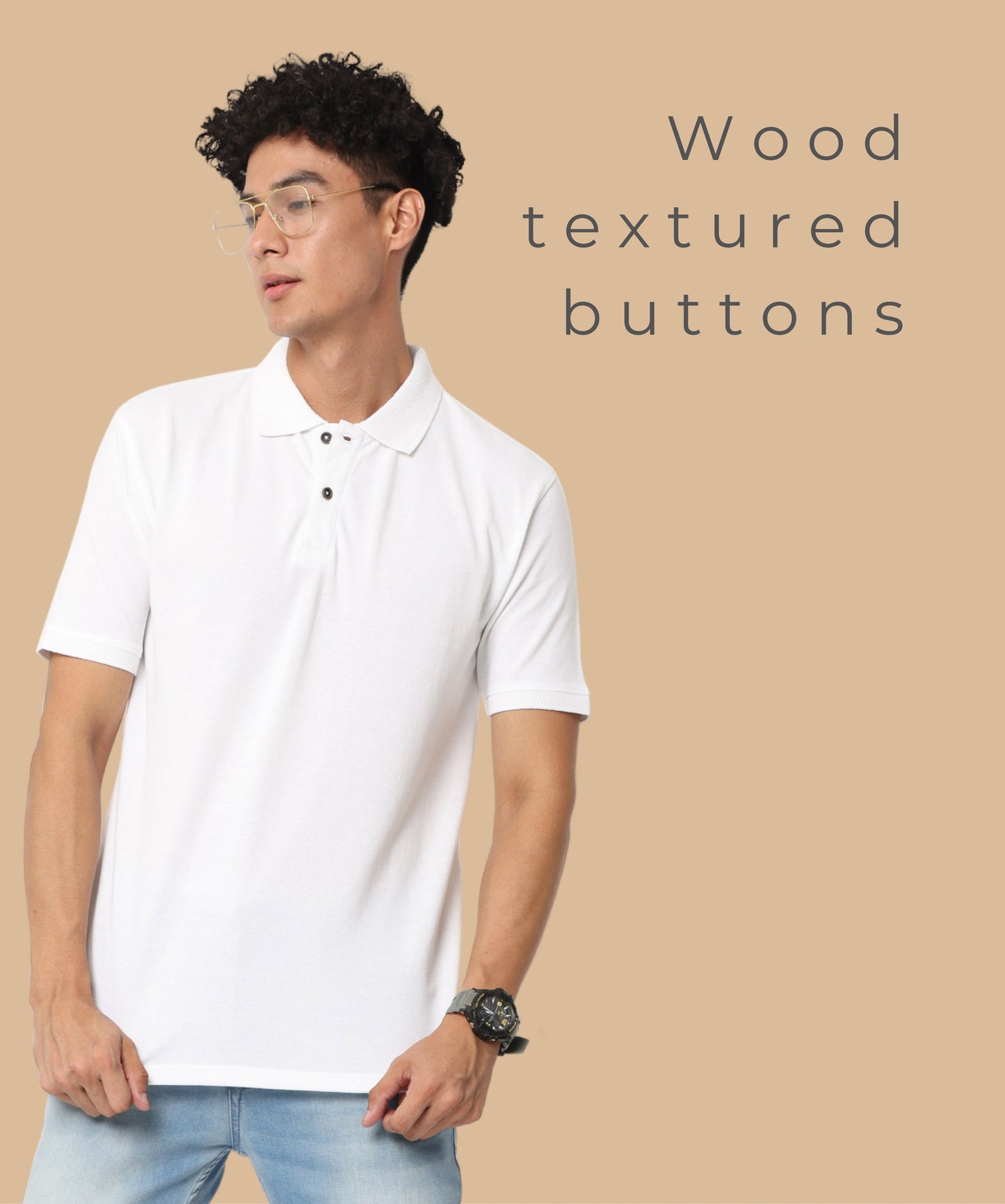 White - Classic Polo T-shirt