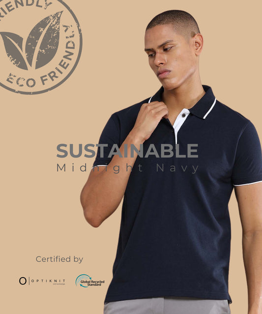 Navy-Blue - Classic Polo T-shirt